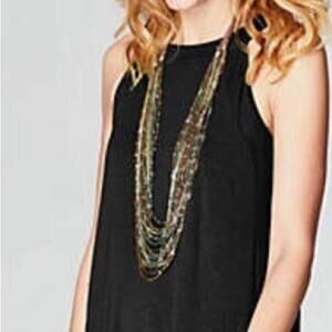 J Jill Tropical Dreams Multi Strand Beaded Necklace Bohemian Western * flaw